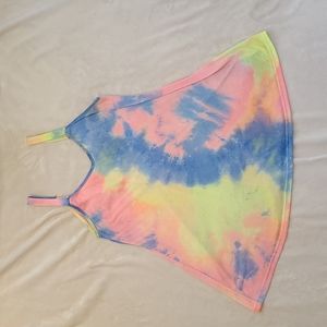 Tie Dye Beach Cover-up Dress